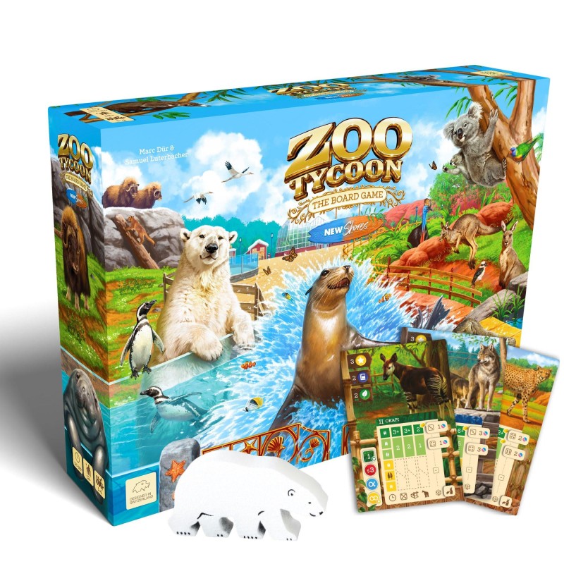 Zoo Tycoon: The Board Game - New Shores Deluxe