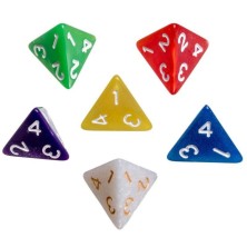 Bolsa dados perla 4 caras (50)