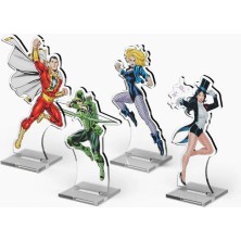 DC Comics Deck-Building Game: 2D Acrylic Standees Pack 3