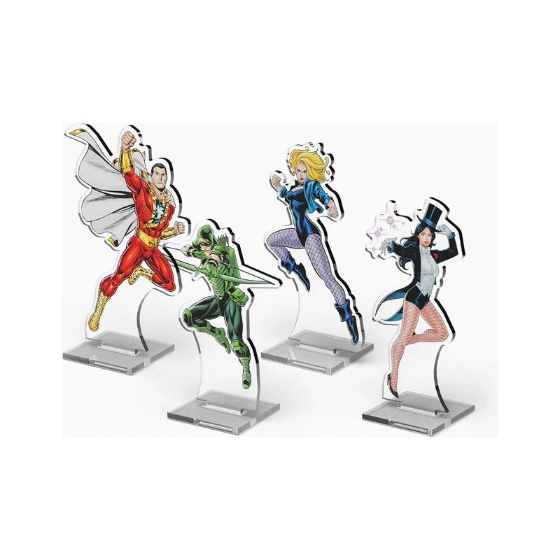 DC Comics Deck-Building Game: 2D Acrylic Standees Pack 3