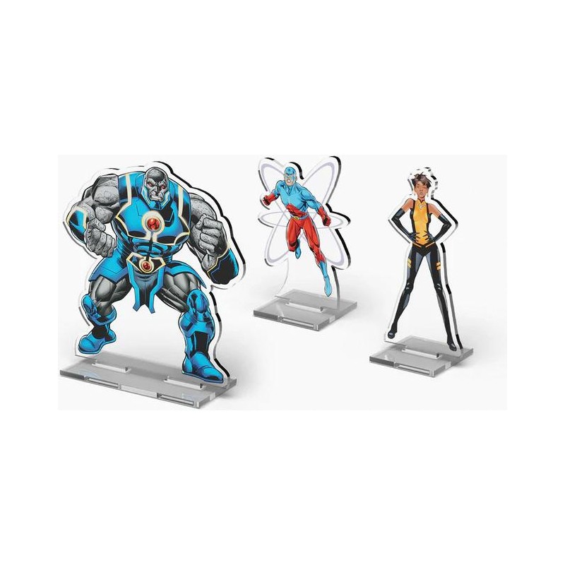 DC Comics Deck-Building Game: 2D Acrylic Standees Pack 4