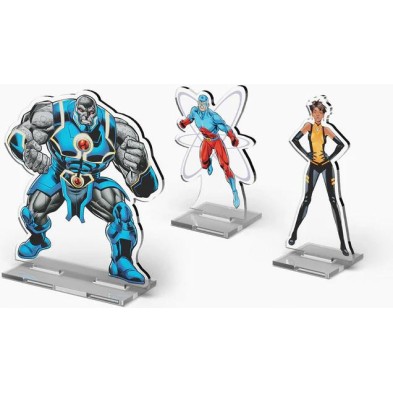 DC Comics Deck-Building Game: 2D Acrylic Standees Pack 4