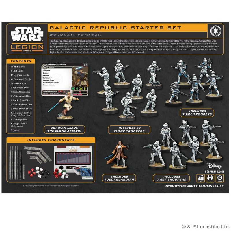 Star Wars Legión: Galactic Republic Starter Set