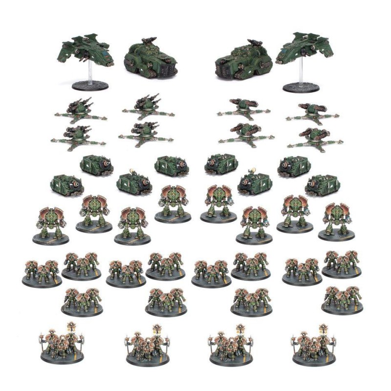 Warhammer: The Horus Heresy - Legions Imperialis. Legiones Astartes Saturnine Battle Group
