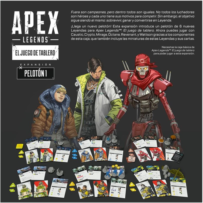 Apex Legends: El juego de tablero - Expansión Pelotón 1