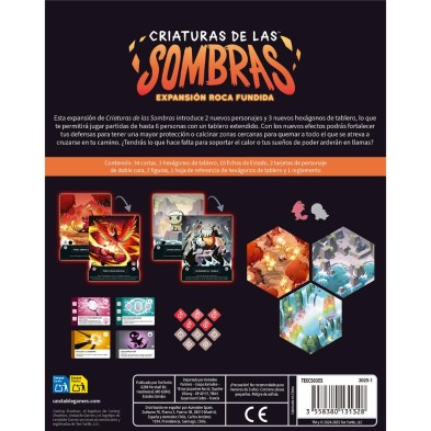 Criaturas de las Sombras: Expansión Roca fundida