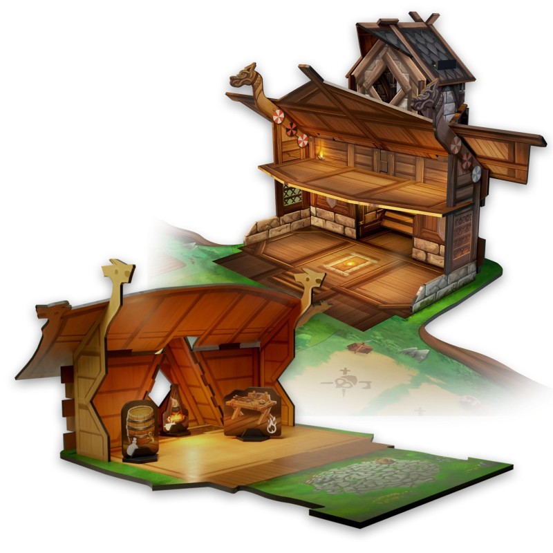 Valheim: The board game - Upgrade Dice Tower