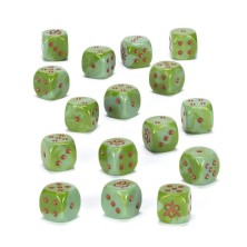 Warhammer Age of Sigmar: Juego de dados Agusanados de Nurgle (Maggotkin of Nurgle)