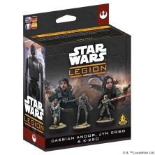 Star Wars Legión: Cassian Andor, Jyn Erso & K-2SO