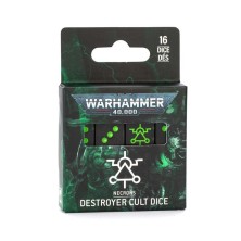 Warhammer 40.000: Juego de dados Cultos Destructores Necrones