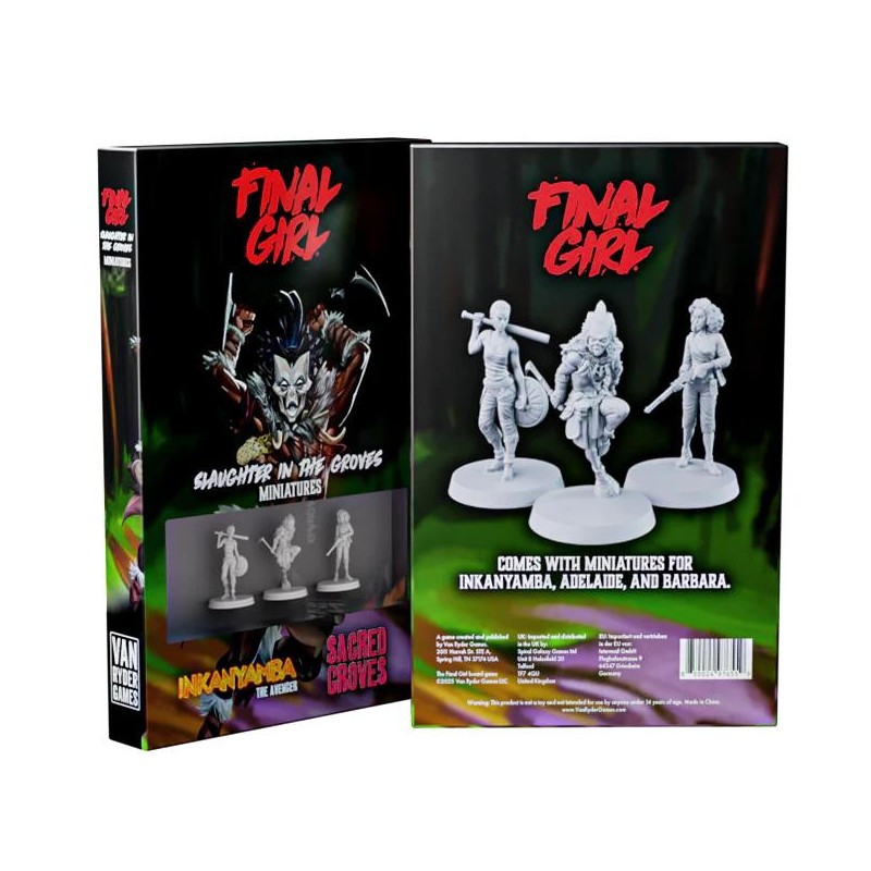 Final Girl: Slaughter in the Groves Miniatures