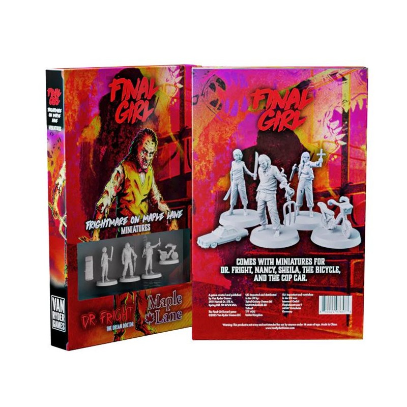 Final Girl: Frightmare on Maple Lane Miniatures