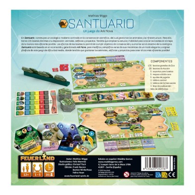 Santuario: Un juego de Ark Nova