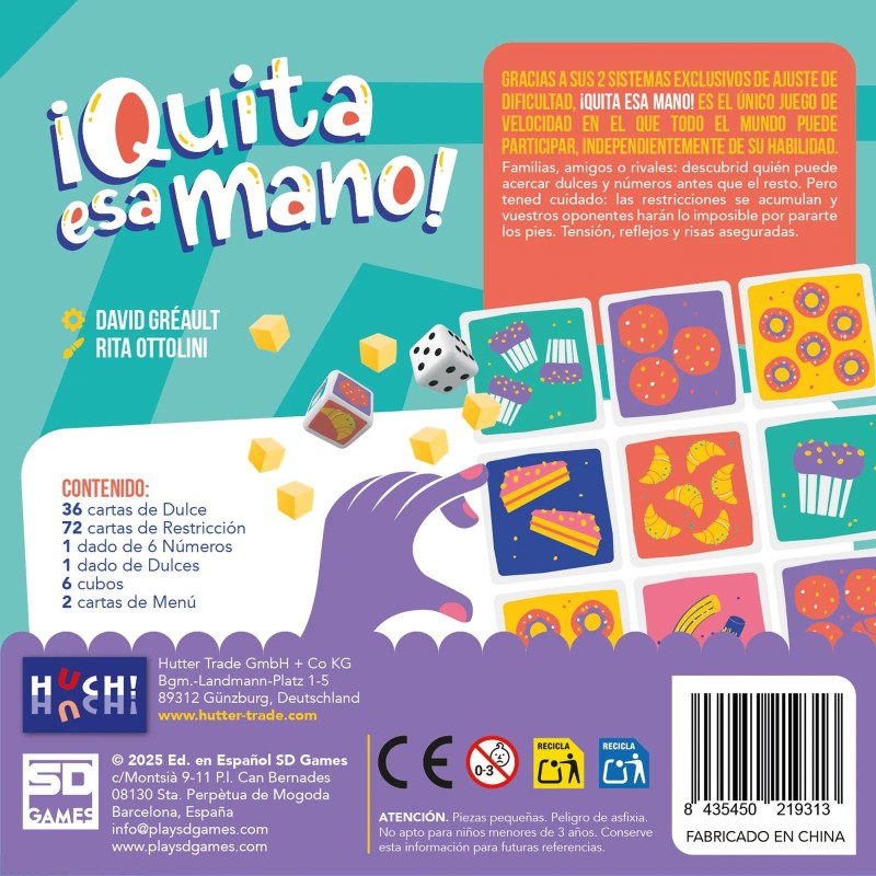 ¡Quita esa mano!