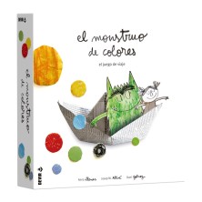 El Monstruo de Colores: El juego de viaje
