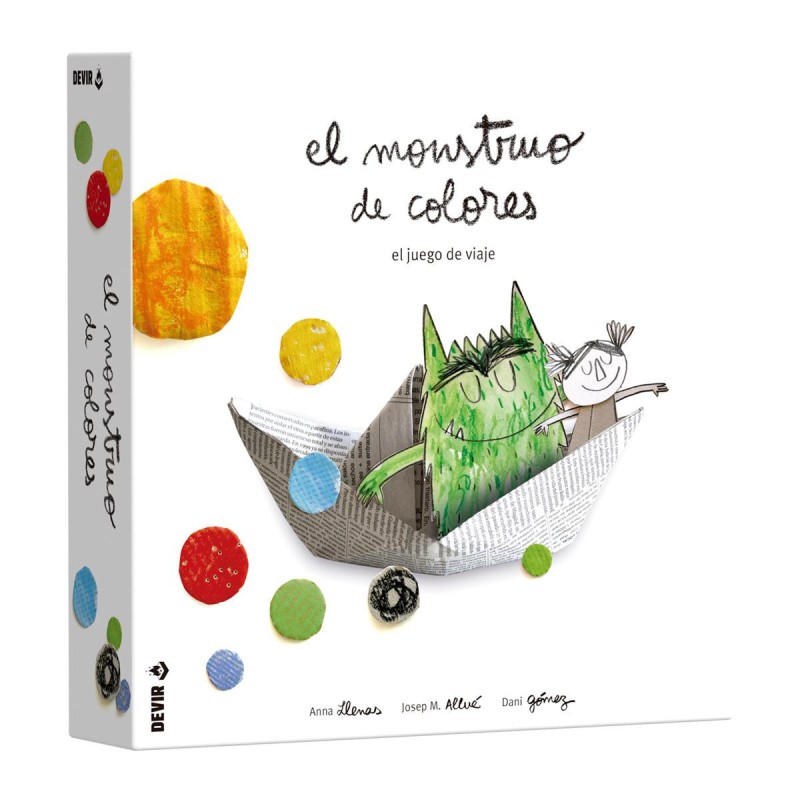 El Monstruo de Colores: El juego de viaje