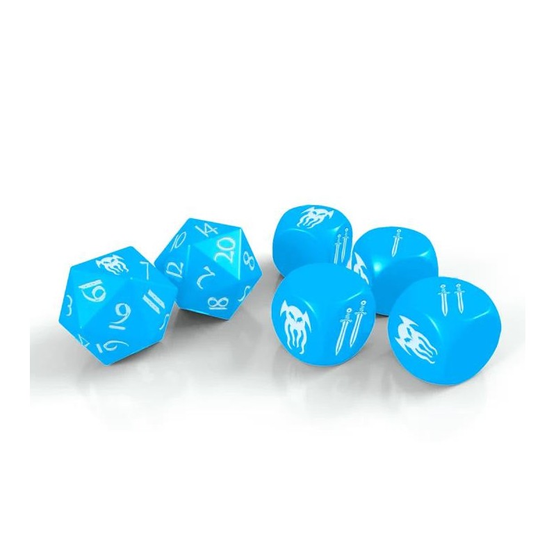 Cohors Cthulhu RPG: Atlantean Crystal Dice Pack