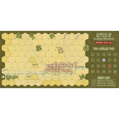 Battles of the Mexican American War Travel Game