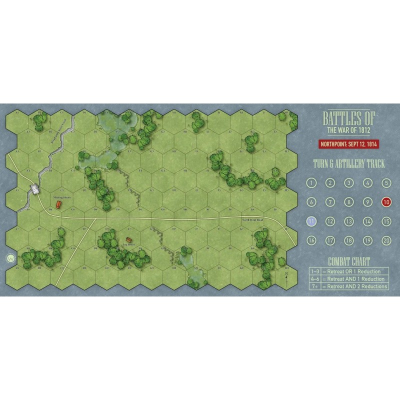 Battles of the War of 1812 Travel Game