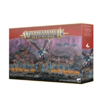 Warhammer Age of Sigmar: Fuerza de batalla Discípulos de Tzeentch. Cabalgata de Fuego Brujo
