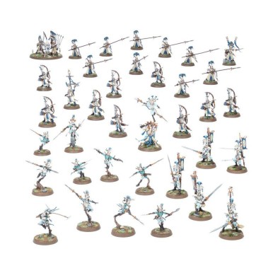 Warhammer Age of Sigmar: Fuerza de batalla Lumineth Realm-lords. Hueste Iliathiana