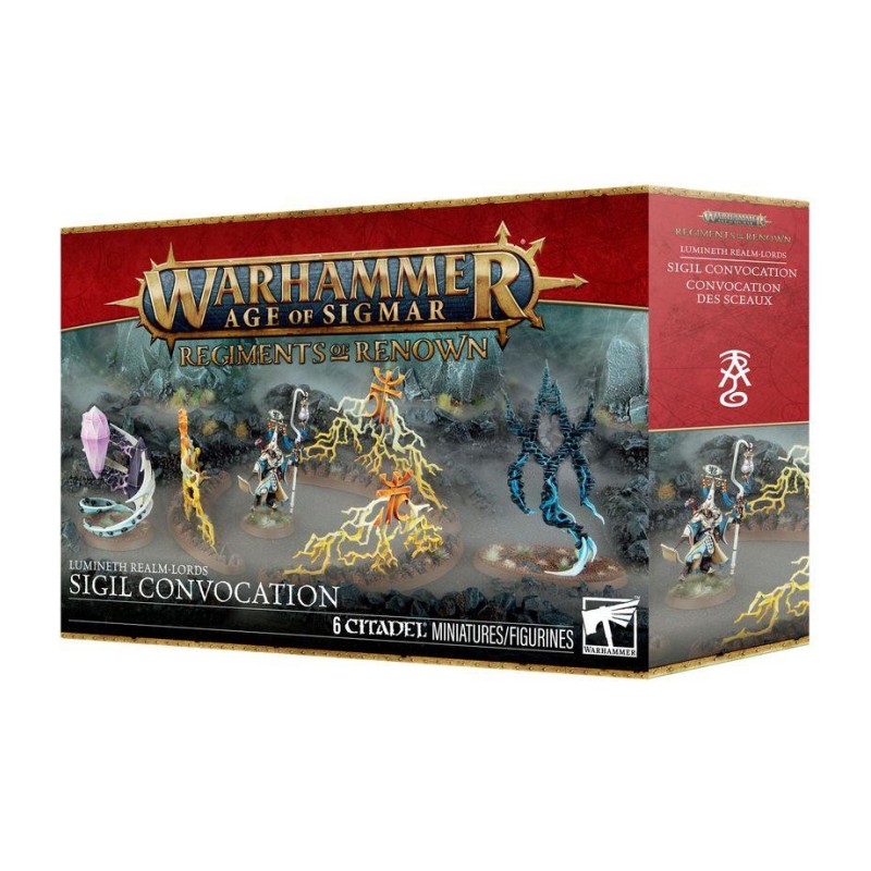 Warhammer Age of Sigmar: Regimiento de renombre Lumineth Realm-lords. Convocación de Sellos