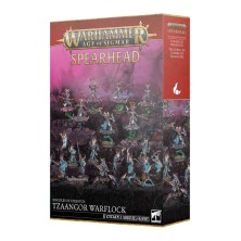 Warhammer Age of Sigmar: Punta de lanza de Discípulos de Tzeentch. Bandada de guerra Tzaangor