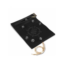 Estuche Roll on a Scroll con Juego de 7 Dados Acrílicos (Negro)
