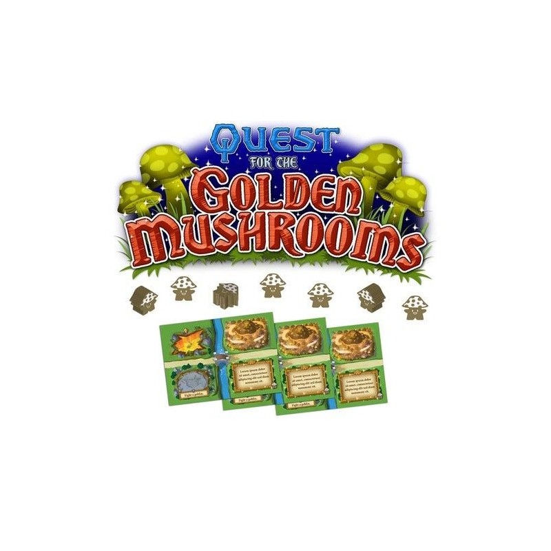 Tiny Epic Quest: Quest for the Golden Mushrooms