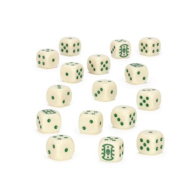 Warhammer Age of Sigmar: Juego de dados Osiarcas Cosechahuesos (Ossiarch Bonereapers)