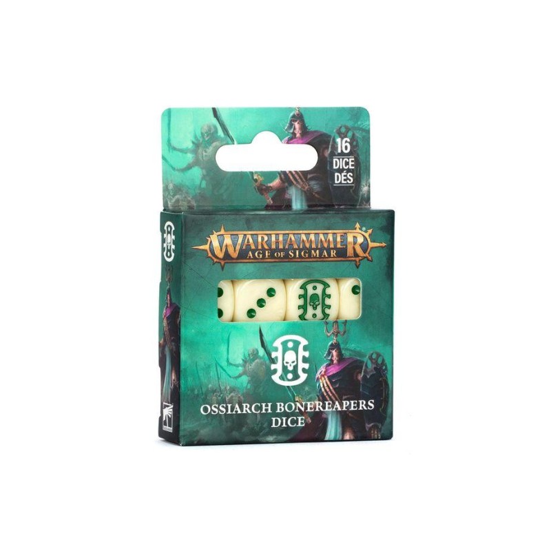 Warhammer Age of Sigmar: Juego de dados Osiarcas Cosechahuesos (Ossiarch Bonereapers)