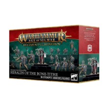 Warhammer Age of Sigmar: Regimiento de renombre Osiarcas Cosechahuesos. Heraldos del Diezmo de Huesos