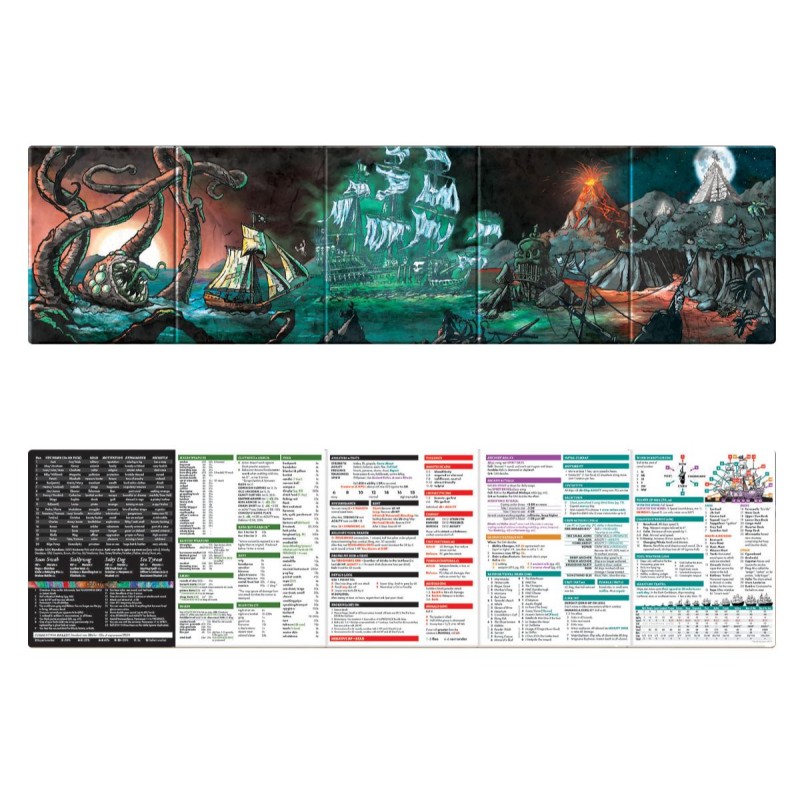 Pirate Borg RPG GM Screen