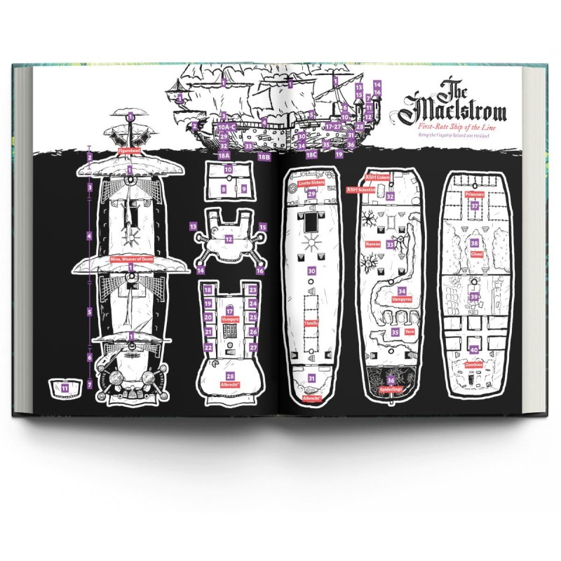 Pirate Borg RPG: Down Among the Dead