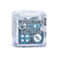 Juego de dados del equipo High Elf de Blood Bowl