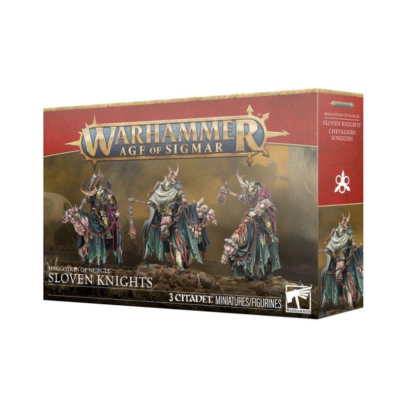 Warhammer Age of Sigmar: Maggotkin of Nurgle. Caballeros Desgarbados