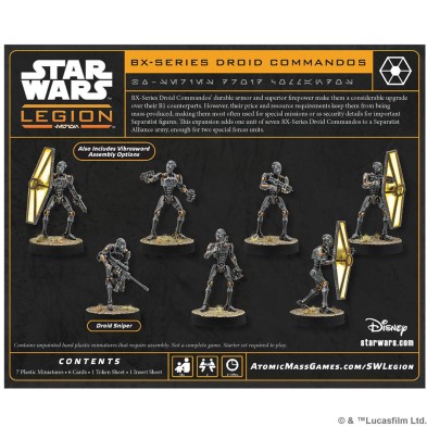 Star Wars Legión: BX-Series Droid Commandos