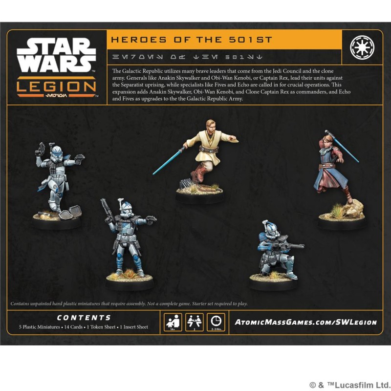 Star Wars Legión: Heroes of The Clone Army