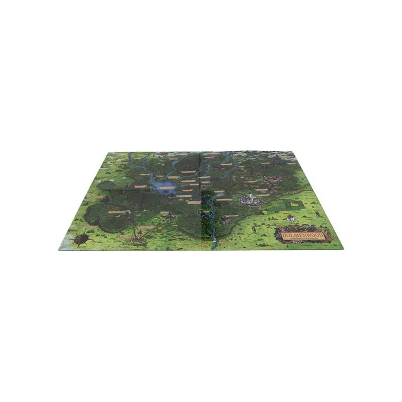 Old-School Essentials: Dolmenwood - Cloth Players Map
