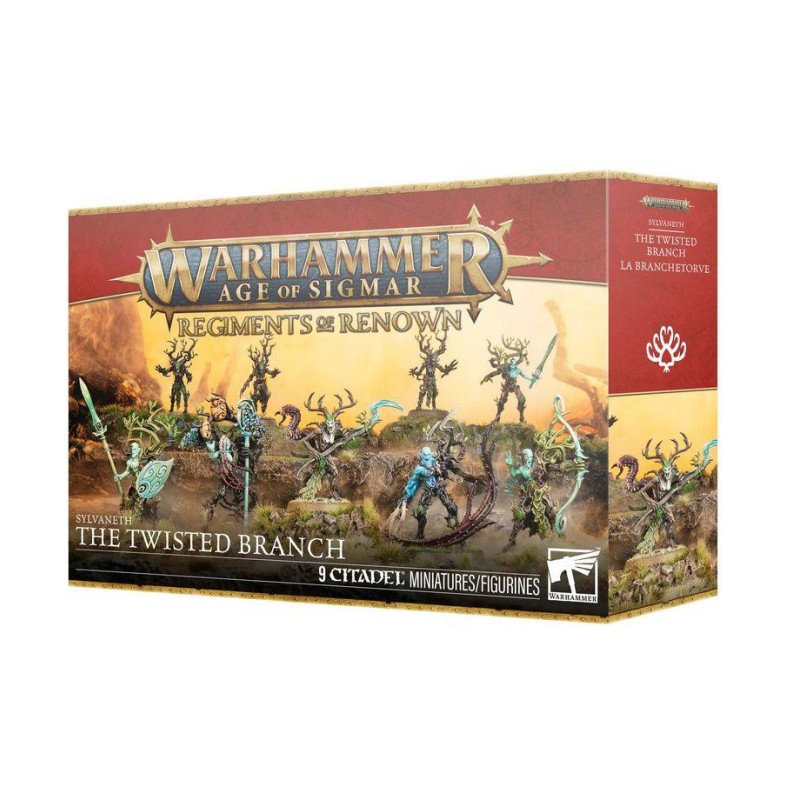 Warhammer Age of Sigmar: Regimiento de renombre Sylvaneth. La Rama Retorcida
