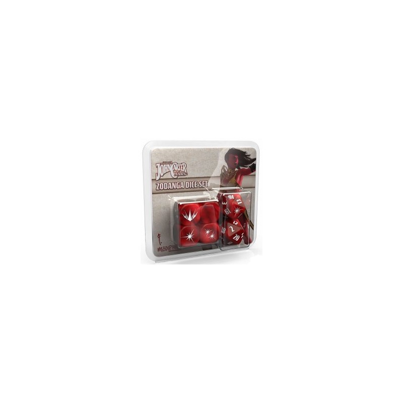 Pack John Carter de Marte + Fantasmas de Marte + 2 juegos de Dados
