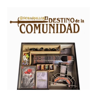 Inserto compatible con El Señor de los Anillos: El Destino de la Comunidad