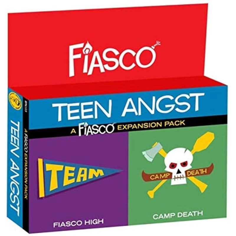 Fiasco RPG: Teen Angst Expansion Pack