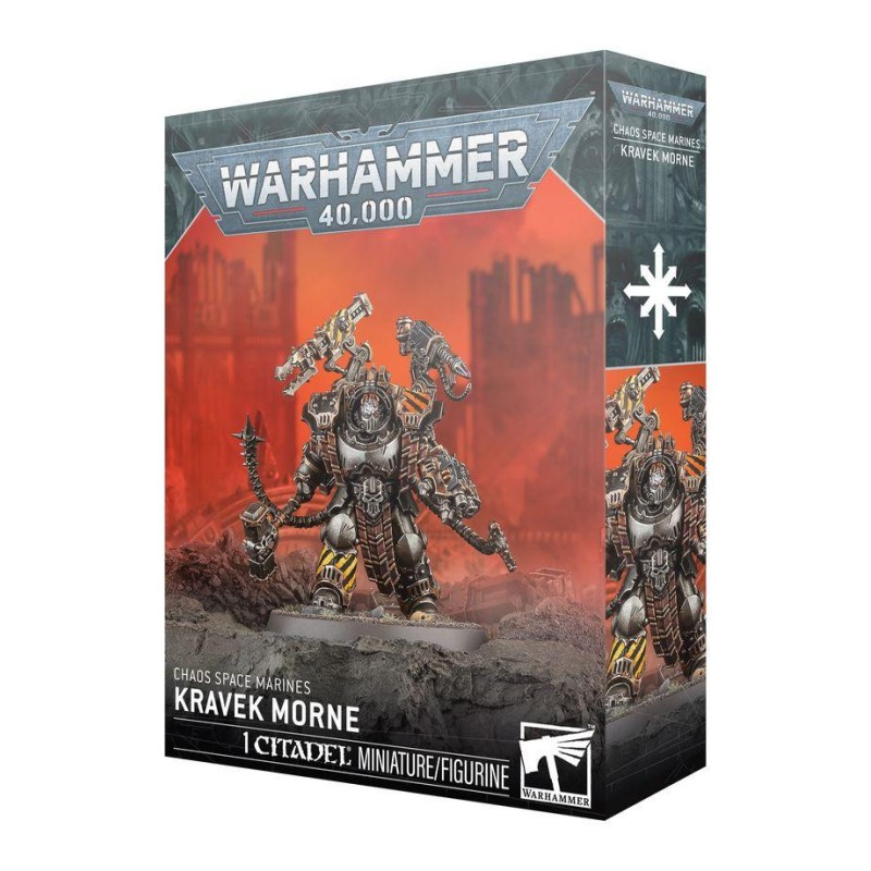 Warhammer 40.000: Marines Espaciales del Caos. Kravek Morne
