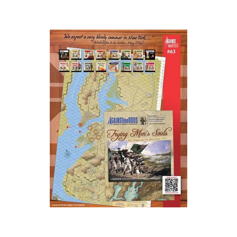 Against the Odds 63. Trying Men's Souls: The Campaign for New York 1776 (en bolsa)