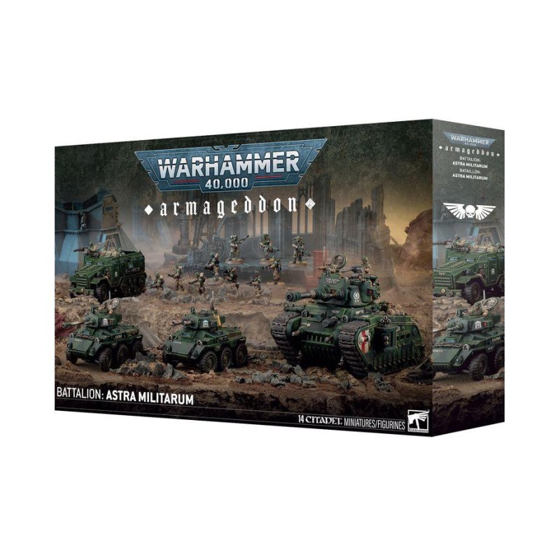 Warhammer 40.000: Batallón de Armageddon Astra Militarum