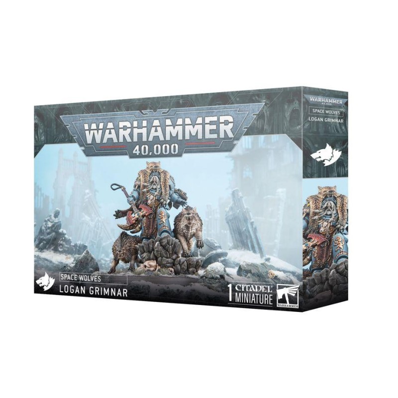 Warhammer 40.000: Space Wolves. Logan Grimnar