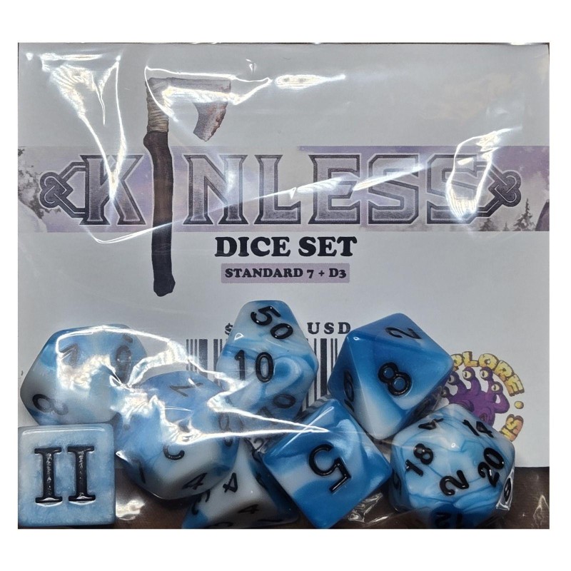 Kinless Dice Mörk Borg Dice Set (8)