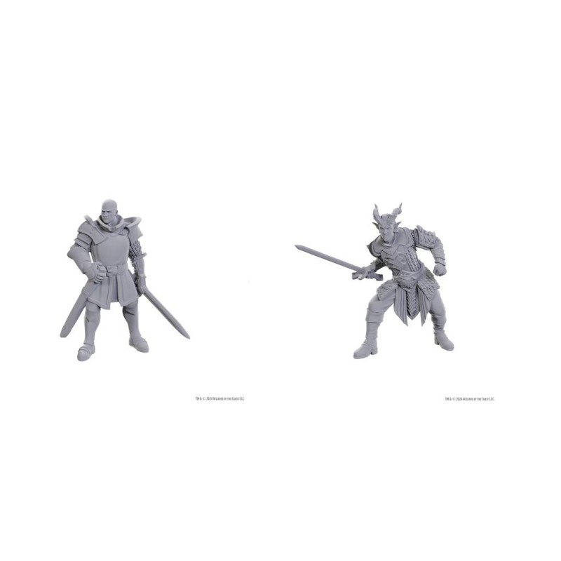 D&D Nolzur's Marvelous Miniatures: Special Edition Baldur's Gate 3 — Ulder Ravengard & Zevlor