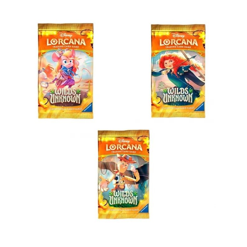 Disney Lorcana TCG: Wilds Unknown - Booster pack (Sobre)